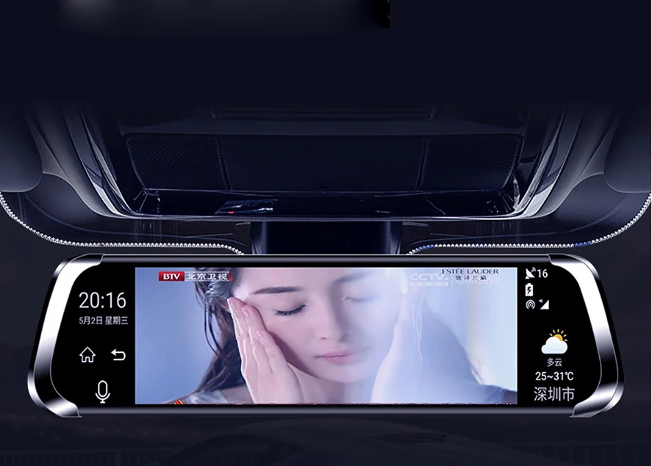ANSTAR 3G/4G Автомобильный видеорегистратор 1" ips поток зеркало заднего вида FHD 1920x1080P Dash Cam камера dashcam ADAS видео рекордер дает 32G TF