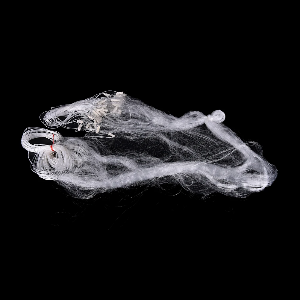 Трехслойная жаберная рыболовная сеть 25 м нейлоновая для ловли рыбы с поплавком 1