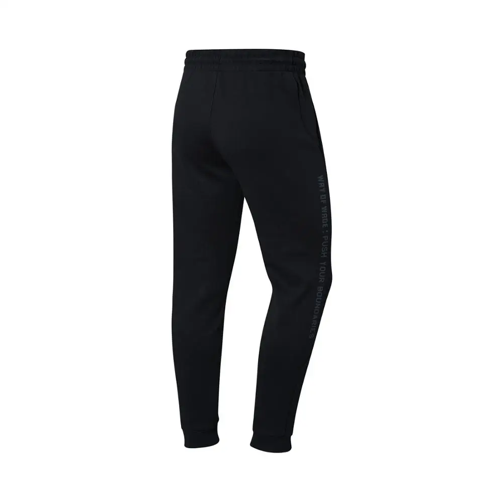 Li Ning Для мужчин Уэйд серии тренировочные штаны комфорт 66% хлопок 34% полиэстер