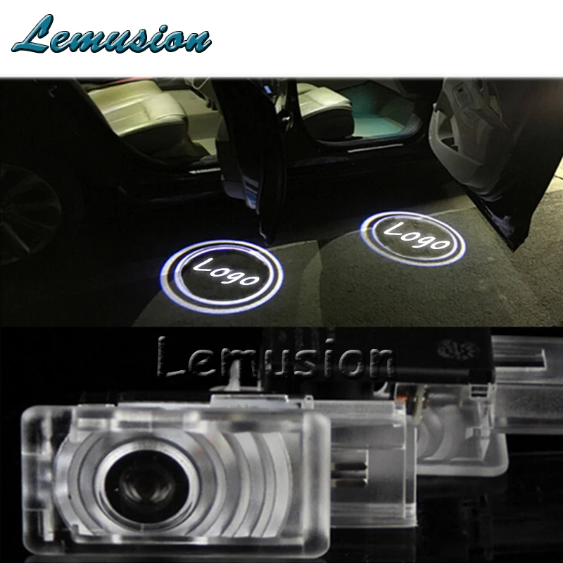 2X Светодиодная лампа освещения подножки двери автомобиля добро пожаловать