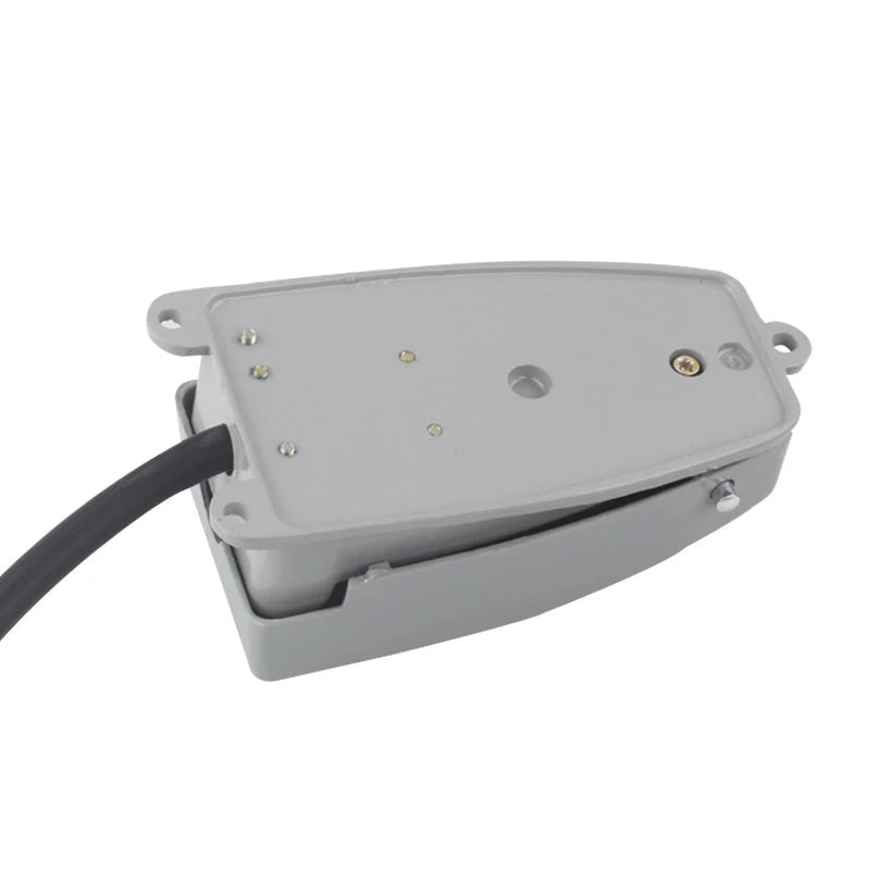 Бесплатная доставка нескользящим металл мгновенный электроэнергии педаль серый