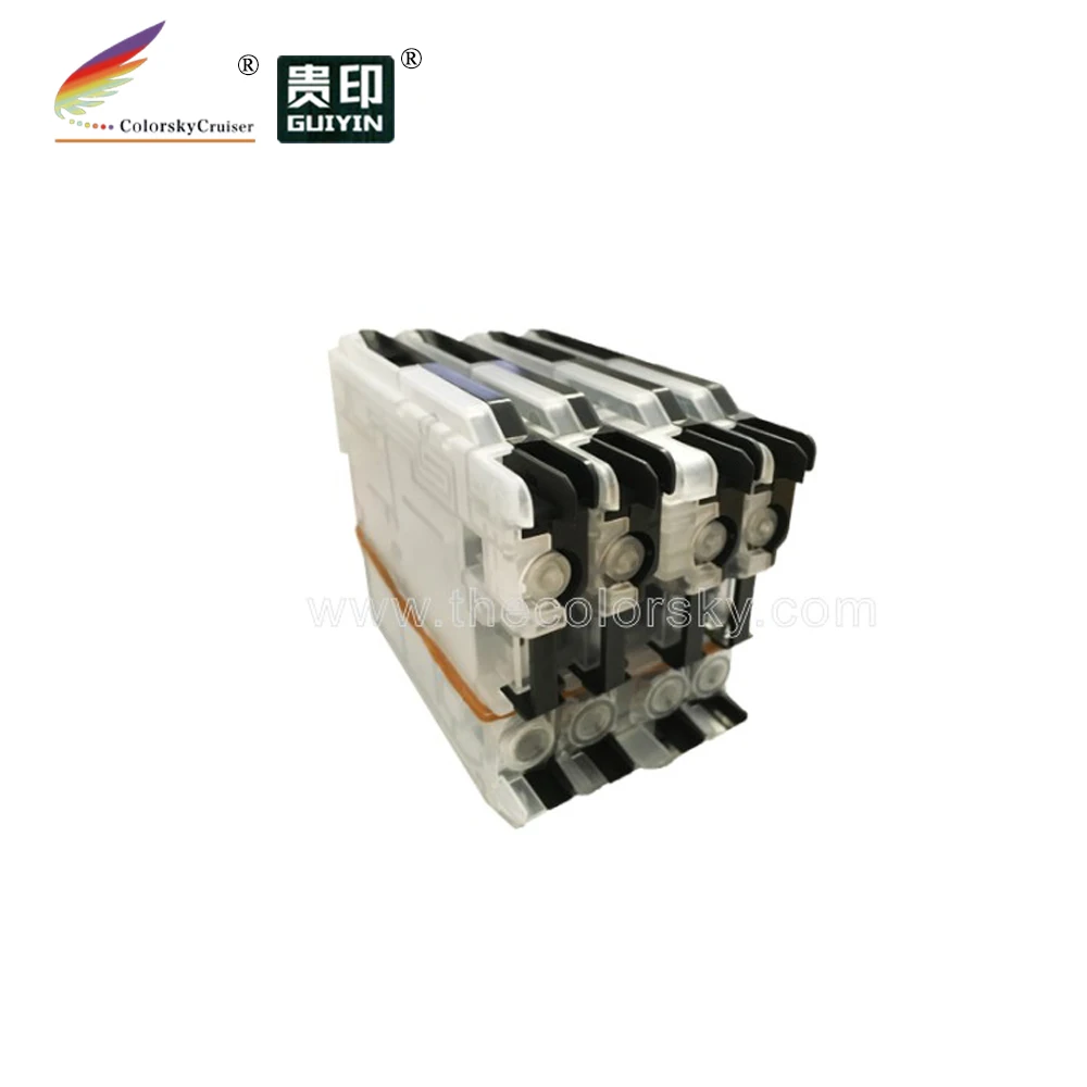 (RCB LC39L) многоразовый картридж с чернилами для Brother MFC J415W LC 39 985 LC39 J220 LC985 маленькая