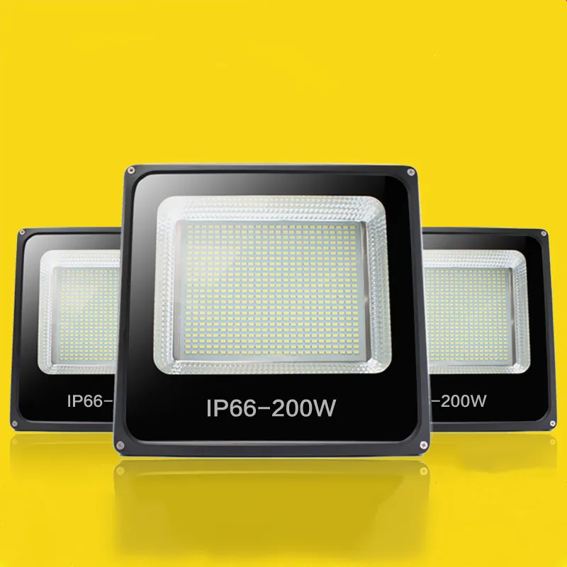

IP65 Outdoor waterproof LED flood light high brightness outdoor garden Playground workshop lights 50W 100W 200W 220V