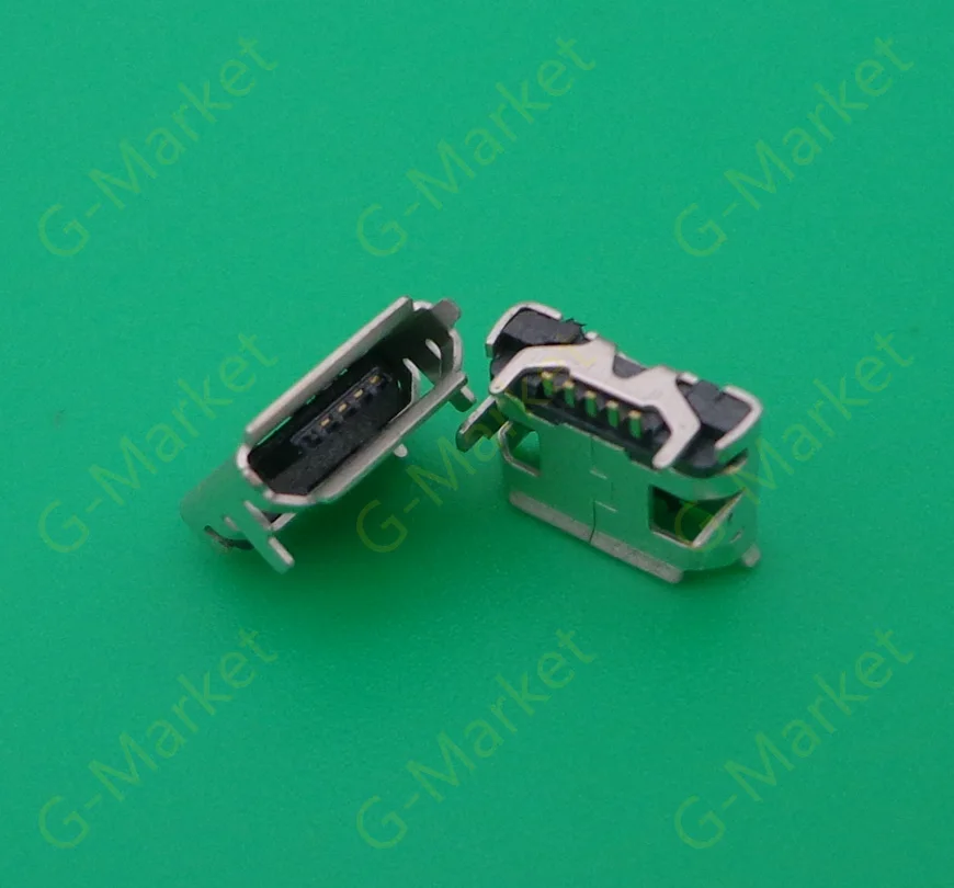 Фото 300 шт./лот широко используется Micro USB 5 P 5-контактный разъем для подключения 300 шт./лот широко используется Micro USB 5 P 5-контактный разъем для подключения