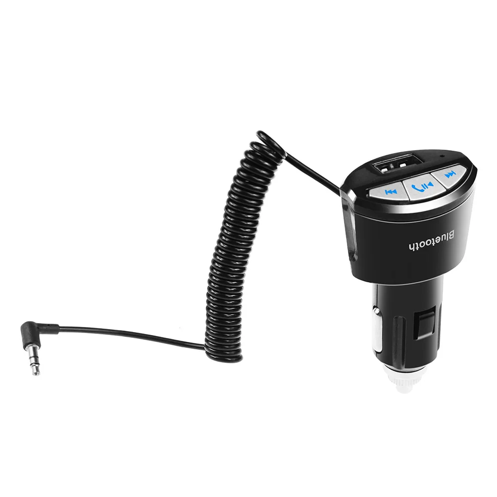 Беспроводной автомобильный Bluetooth Aux аудио приемник адаптер стерео 3 5 мм Handsfree