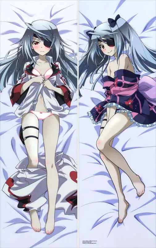 

Infinite Stratos anime Characters cecilia alcott & laura bodewig pillow cover houki body Pillowcase charlotte dunois Dakimakura