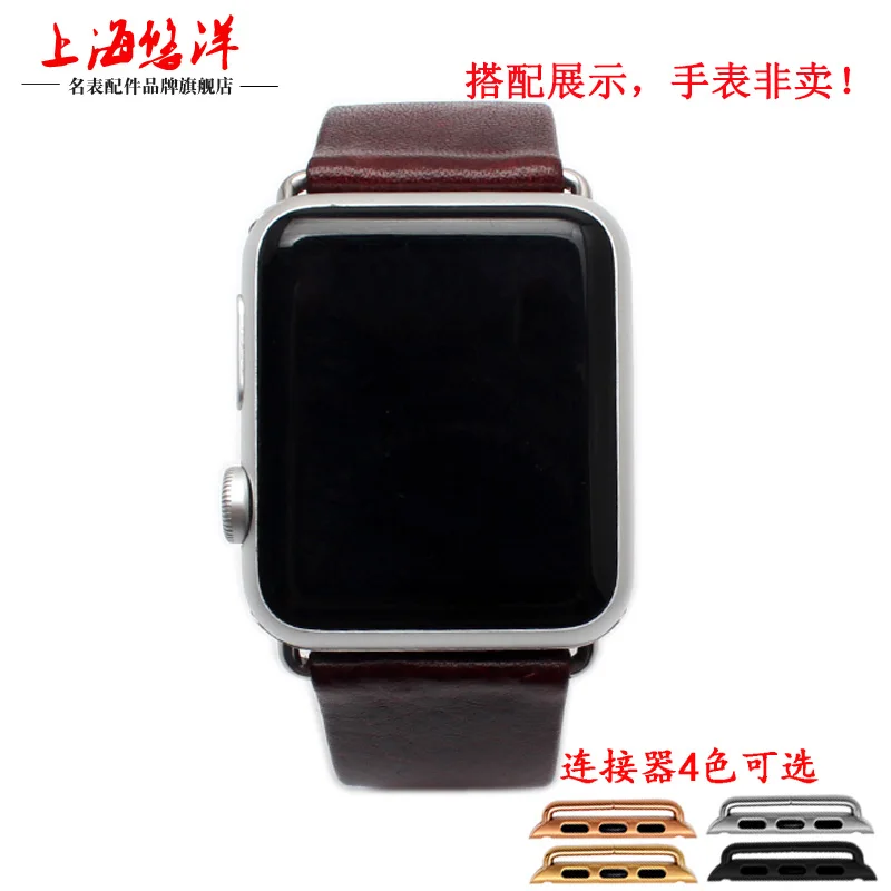

38mm leather watchband 42mm watch strap compatible for apple men and women watch2 strap