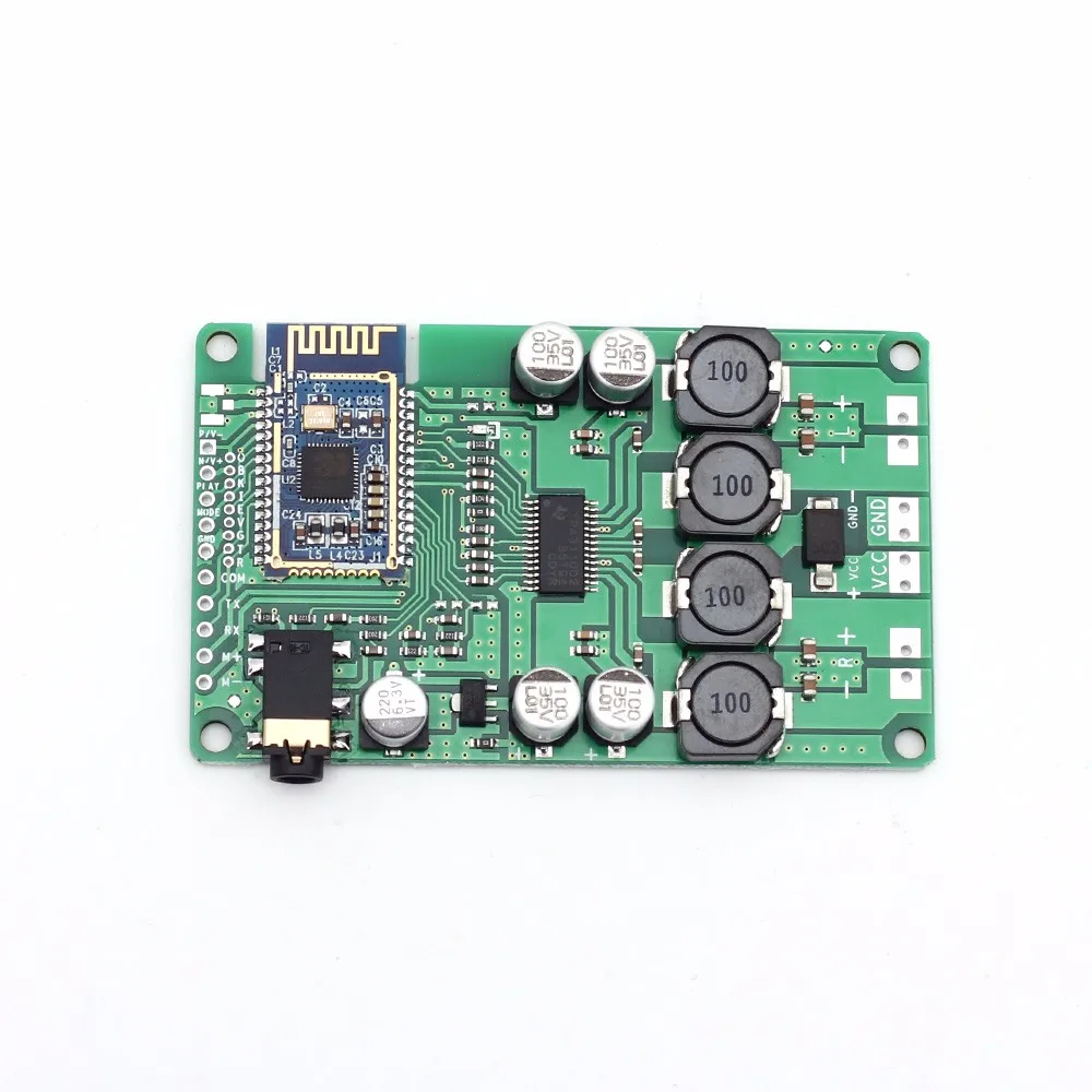 Плата усилителя мощности Bluetooth 5 0 2x1 Вт/10 Вт поддержка AUX аудио смена имени и пароля