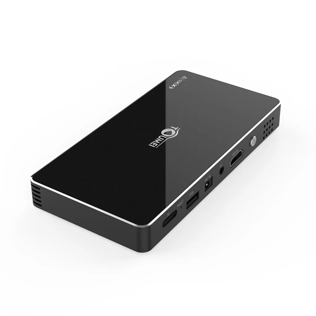 TOUMEI мини DLP умный проектор, портативный HD для Android видео проекторы дома Многофункциональный и широко используемый