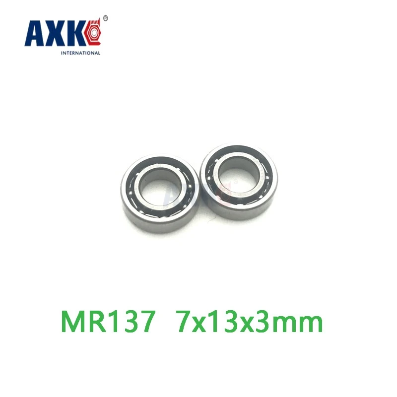Axk Mr137 открытый подшипник 10 шт./лот 7x13x3 мм тонкая стенка с глубоким желобом