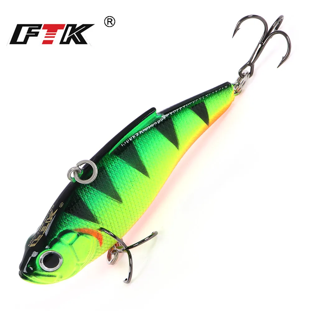 FTK 5 цветов/коробка рыболовная приманка набор блесна Isca Crankbait Pesca Jig рыболовных