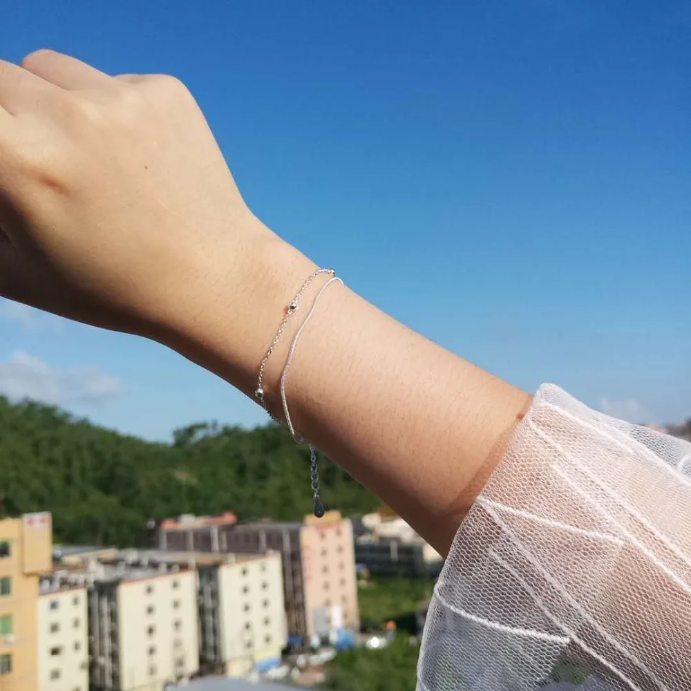 Chereda двухслойные корейские модные ювелирные изделия женские изогнутые браслеты