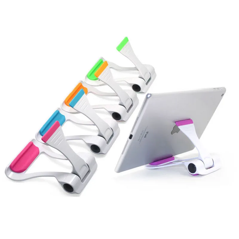 Universal Foldable phone holder Pad Tablet Desk Stand Adjustable Tripod Stability Support for iPhone iPad Mi Huawei | Мобильные