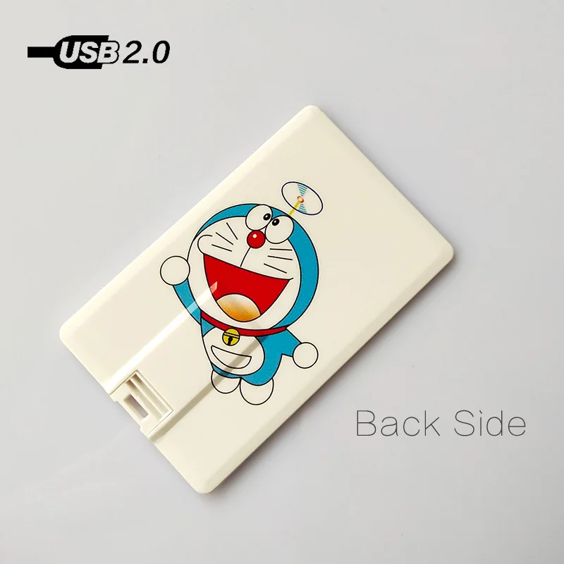 Пластиковая Синяя карточка с кошкой USB Кредитная карта водонепроницаемый Usb флеш