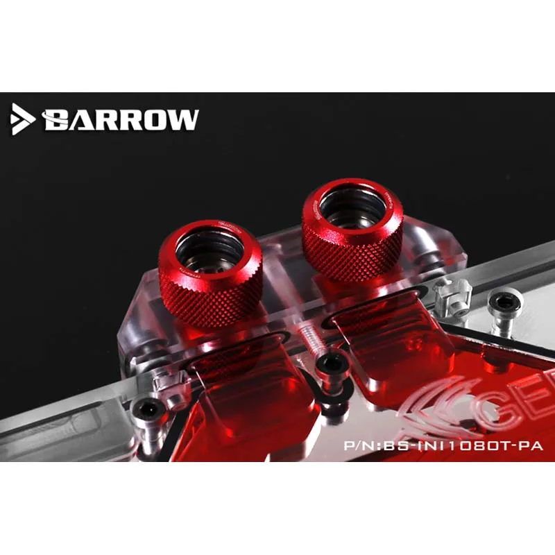 Barrow BS INI1080T PA GPU водяной блок для INNO3D ichll GTX1080Ti/1080/1070Ti/1070/1070Ti VR LRC2.0 охладитель|Кулеры