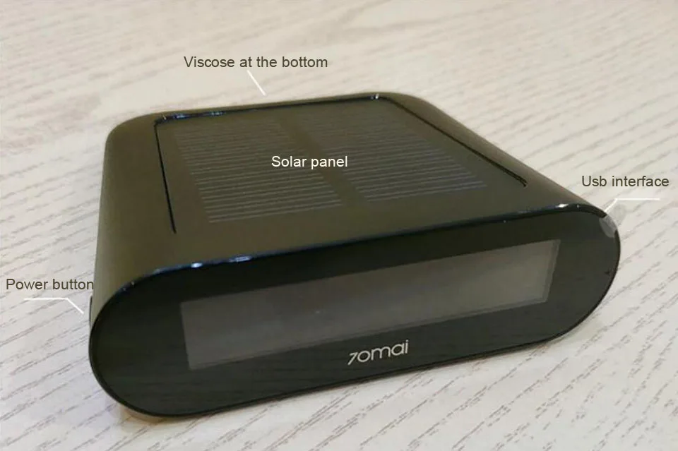 70mai tpms монитор давления в шинах двойной солнечной энергии USB зарядное устройство 70 mai автомобиль TPMS безопасная Безопасность 4 встроенный датчик
