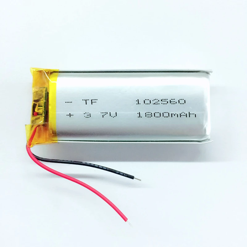 

102560 Brown polymer battery charging core 1800MAH 3.7V Rechargeable Li-ion Cell
