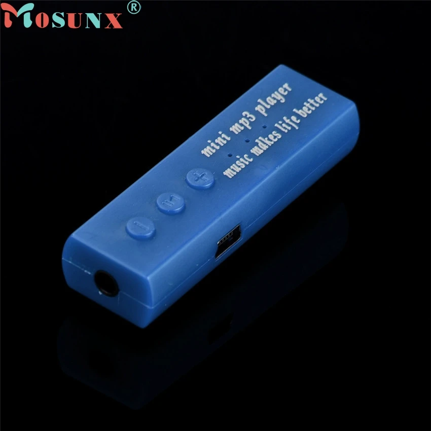 Mosunx A18 Mecall Tech новый горячий мини USB клип цифровой Mp3 музыкальный плеер поддержка 16
