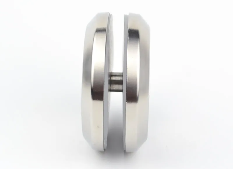 Круглая ручка из нержавеющей стали для стеклянной двери полая дверь ванной