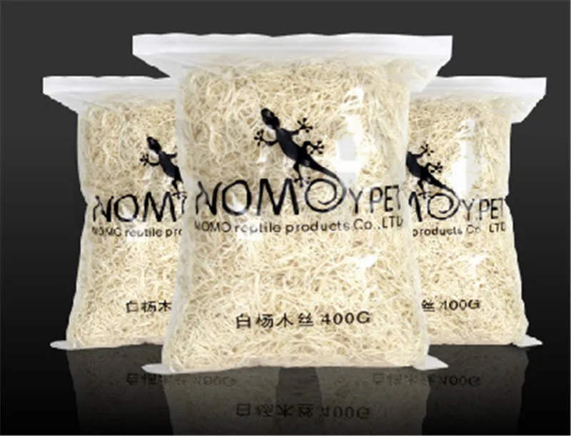 

NOMOY натуральный осен Деревянный мат для черепахи Рептилии Змеи ящерицы 400 г