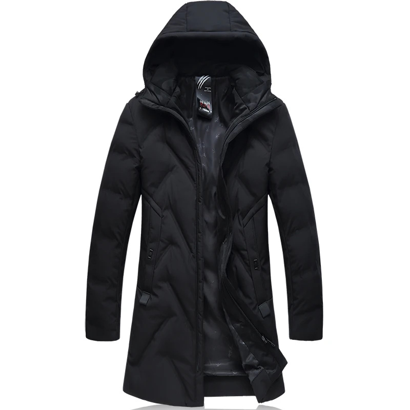 Очень хорошее качество 2019 Новинка зимы для мужчин Куртка с капюшоном девочек