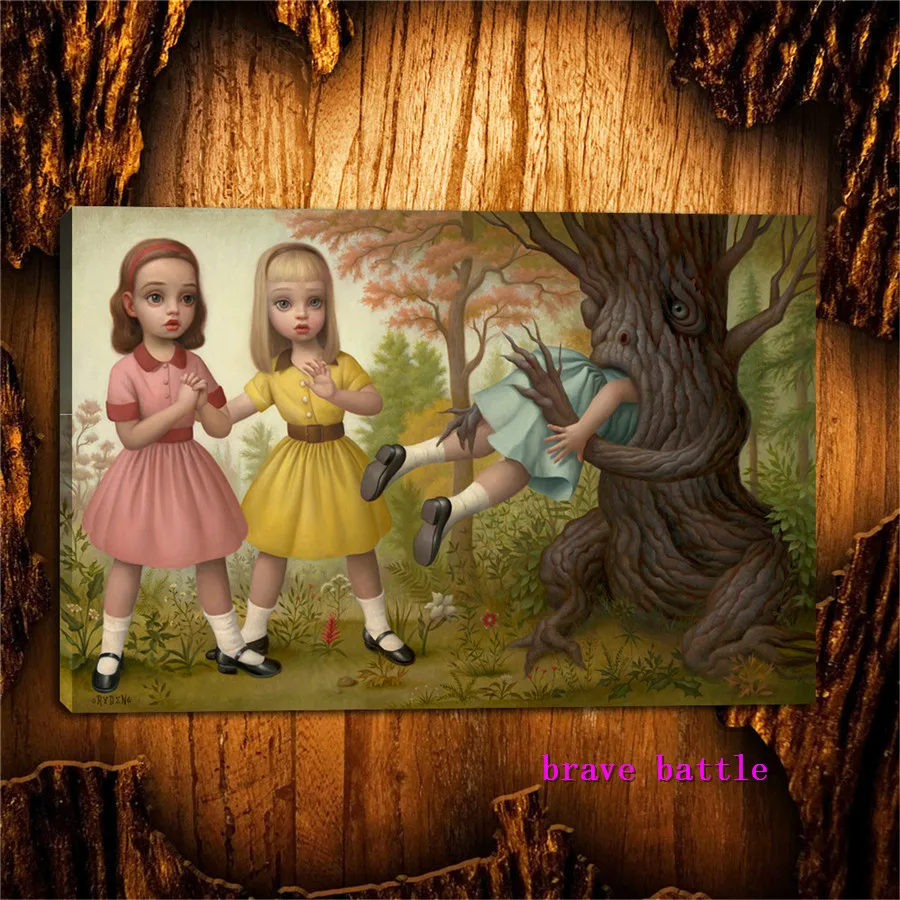 Mark Ryden детский необычный холст для живописи Тёмный мир гостиная спальня домашний