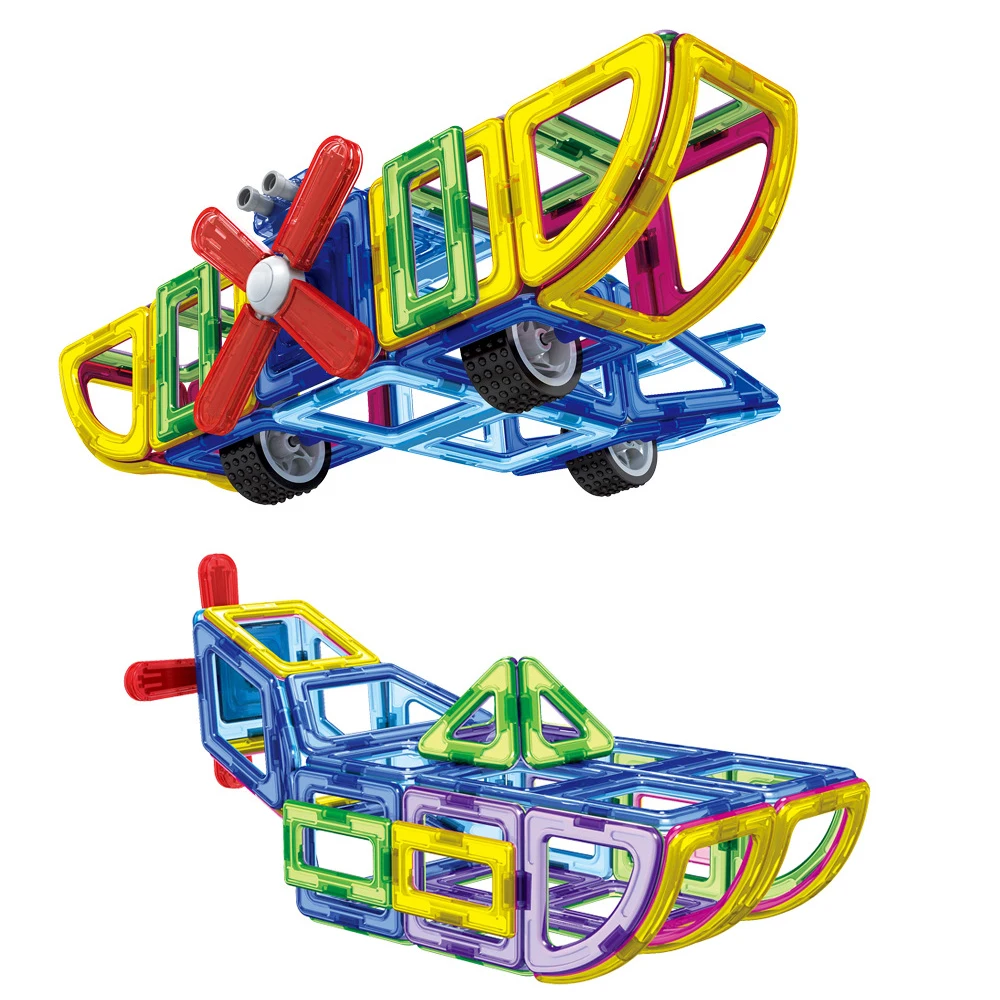 

70pcs Big Size Magnetic Blocks Construction Set Modeling Building Bricks Magnetic Designer Educational Toys For Kids Gift