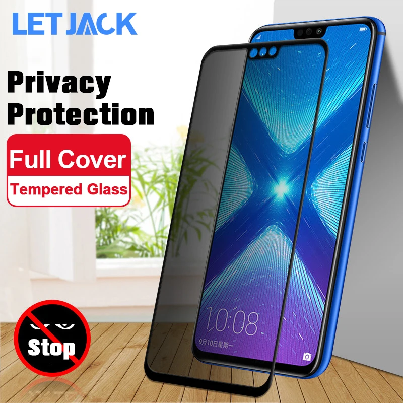 Защита конфиденциальности закаленное стекло для Huawei Mate 20 Lite 10 Pro Nova 4 4e 3i 3e 2i P Smart Y9