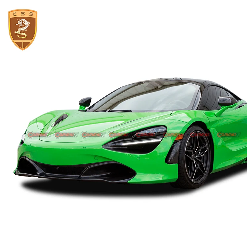 Углеродное волокно для 720s капот аксессуары отделка крышка планки Углеродные