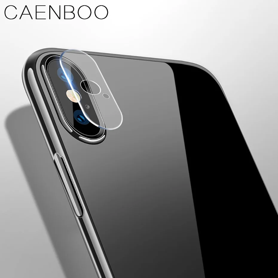 CAENBOO Tempered Glass Camera Protector For iPhone X 7/8 Plus Protective Phone Lens Cover 7 8 | Мобильные телефоны и