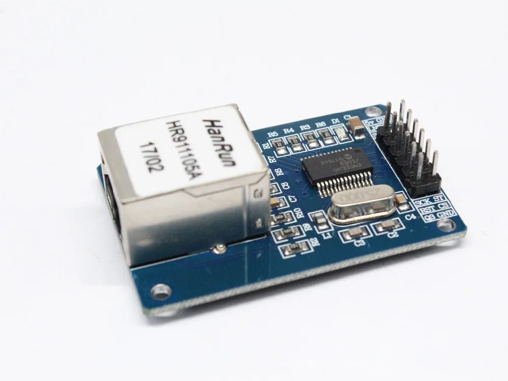 Мини ENC28J60 Ethernet LAN сетевой модуль для arduino 51 AVR SPI PIC STM32 LPC Ethernet MCU Плата развития вспомогательные модули