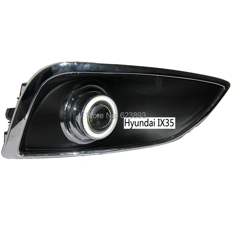 2x светодиодный дневные ходовые огни DRL Объектив проектора Противотуманные фары +