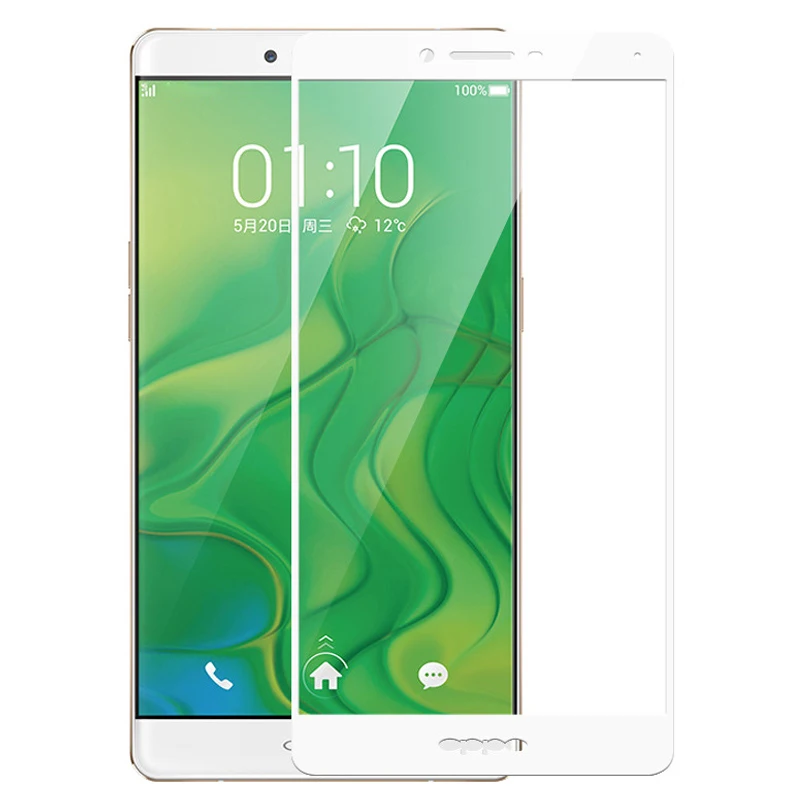 2 шт. 3D закаленное стекло для OPPO R7 R7S полное покрытие экрана Защитная пленка