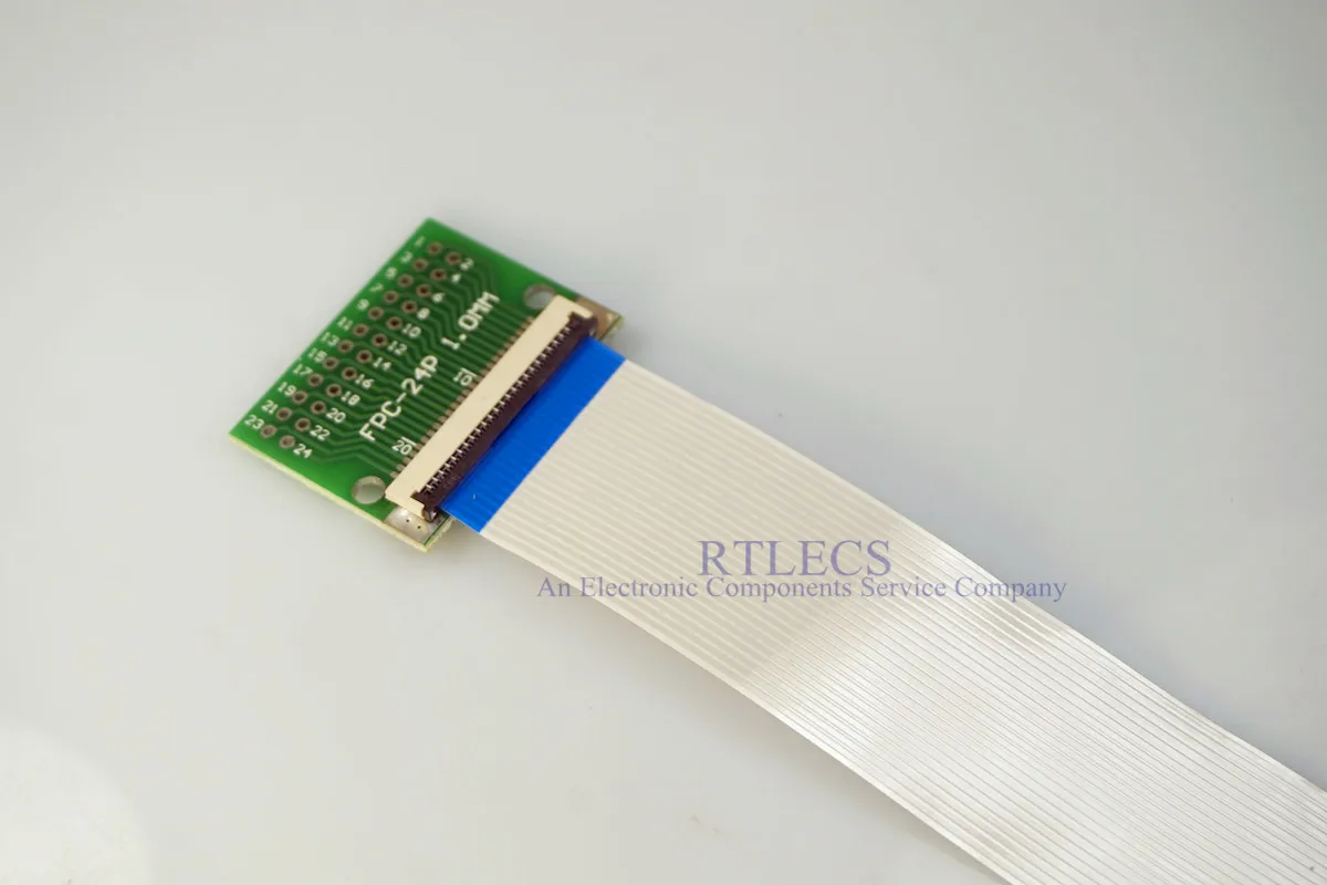 Кабель FFC FPC с 24 контактами Шаг 1 0 мм до 2 54 стандартный адаптер PCB 200 одинаковыми