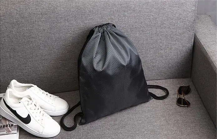 Защита от влаги защита от воды и прочный шнурок Сумка, mochila cuerda тела, летняя Футбольная сумка, музыка, фестиваль концерт рюкзак - Цвет: Grey