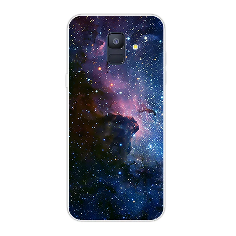 21 Полный протектор мобильного телефона для samsung A600G Прозрачный чехол для Galaxy SM-A600FN, A600FN Модный милый силиконовый чехол с принтом - Цвет: 21