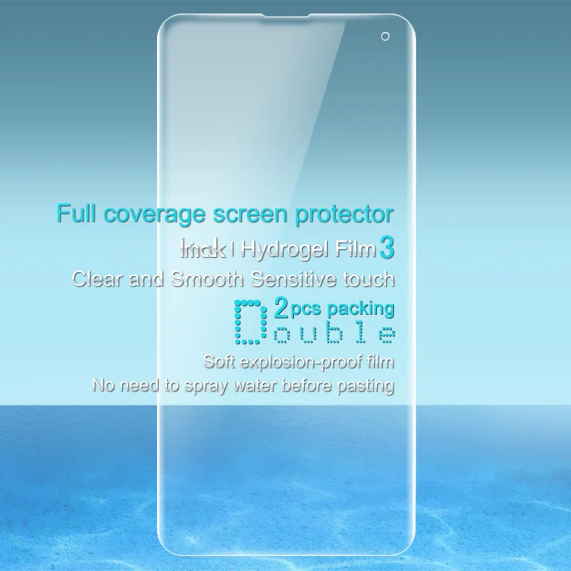 Для Samsung Galaxy S10e задняя пленка iMAK Hydrogel III покрытие мягкая защитная для Защитная