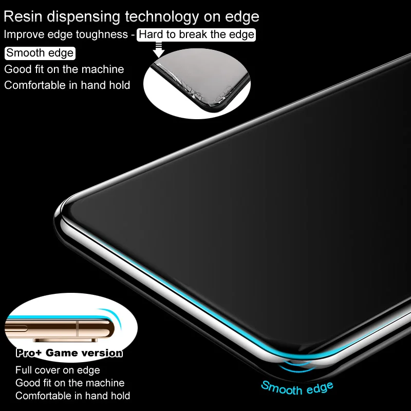 Imak Pro + полноэкранная панель клеевое закаленное стекло для Huawei Honor 20 View