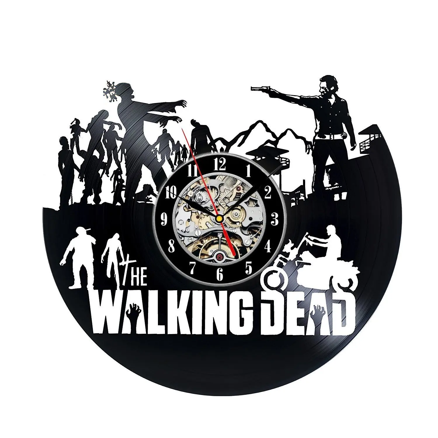 Saat The Walking Dead настенные часы винтажные украшения для дома аксессуары современный