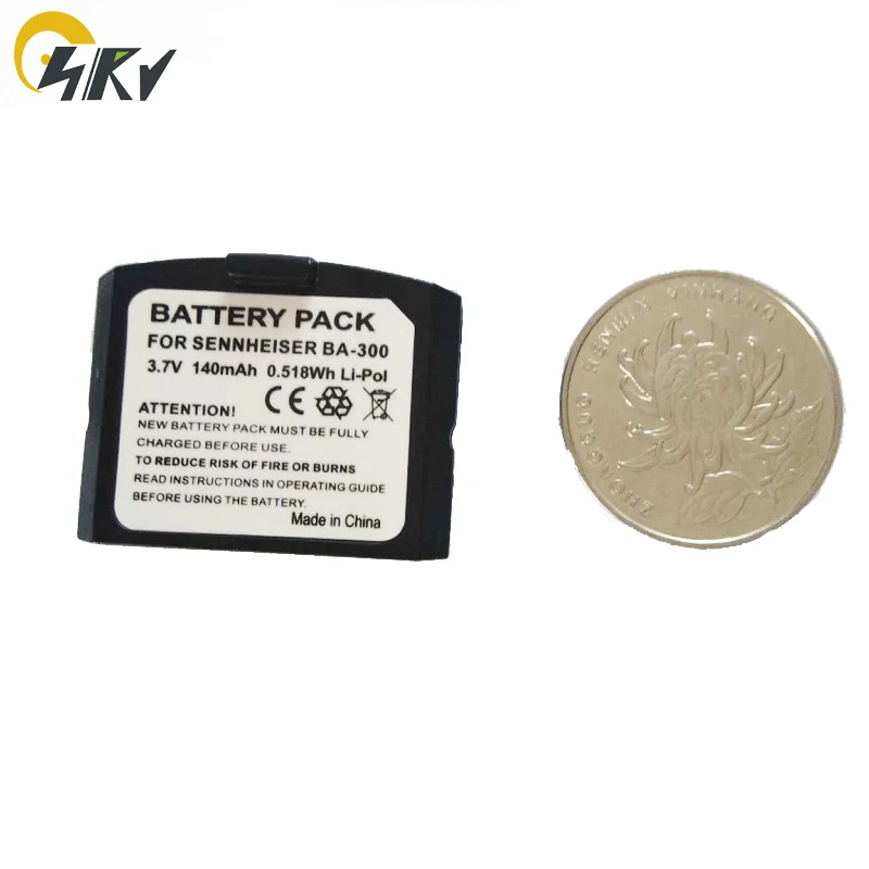 HC BA300 140mAh батарея 500898 для Sennheiser IS 410 4200 NCI PLS100H RR4200 RI Set 830/840/900|Батареи MP3/MP4 плееров| |
