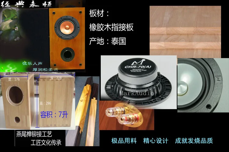 Усилитель динамик markaudio4 дюймовый HiFi Полнодиапазонный для энтузиастов класса CHR70