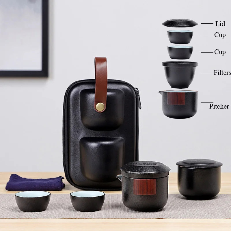 Style C TANGPIN керамический чайник gaiwan, чайная чашка, фарфоровый чайный сервиз gaiwan, портативный чайный набор для путешествия, посуда для напитков - Цвет: Style C