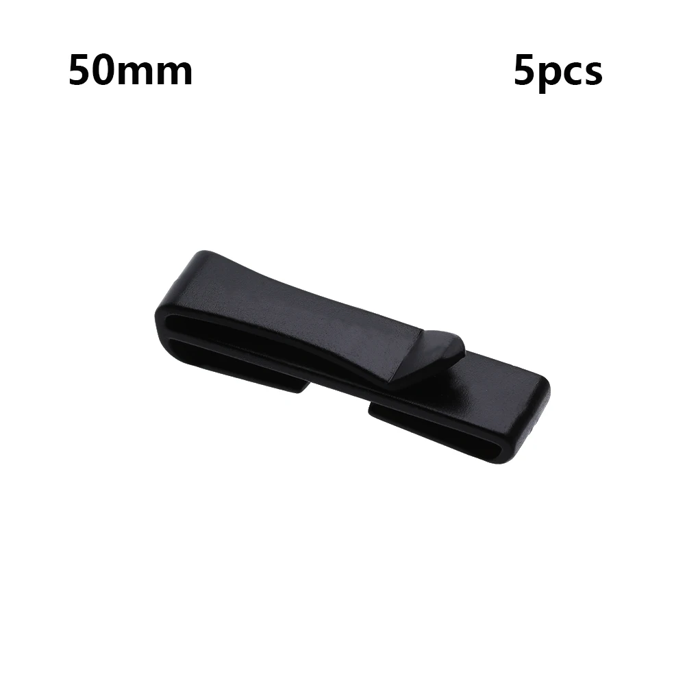 50mm 5 шт. наружные походные Стропы для снаряжения ремень с пряжкой заглушка Регулировка Хранитель тактический рюкзак сумка пряжки военная пряжка - Цвет: 50mm