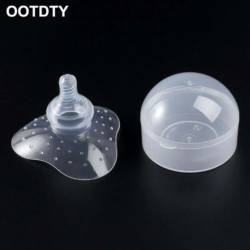 

Breast Pump Food Grade Silicone Manual Partner Mom Baby Milk Feeding Suck Nipple Massage Breastfeeding Original Cushion Pad