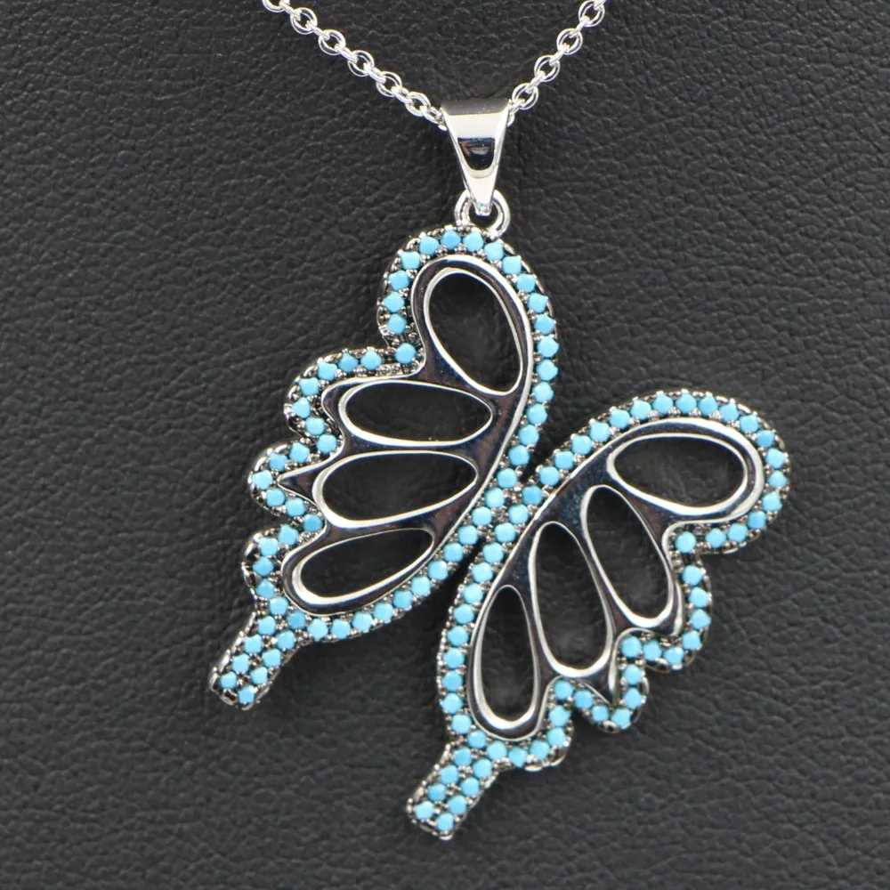 HeeZen длинное ожерелье в форме бабочки чокер с воротником на шее для женщин