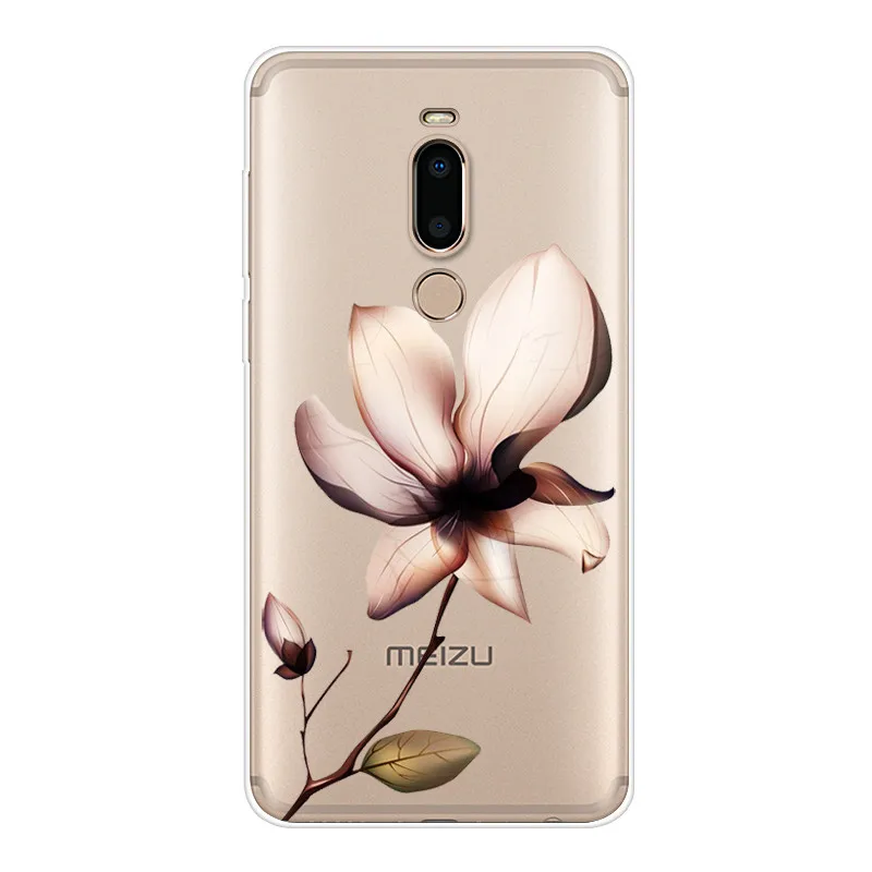 Мультяшный чехол Meizu M8 Lite Мягкая силиконовая задняя крышка для телефона M 8 lite MeizuM8