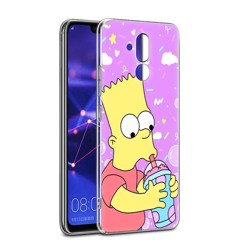 Популярный Мягкий силиконовый чехол для телефона Homer Simpson для huawei mate 10 20 Lite Pro Enjoy 9S Y9 Y7 Y6 Y5 Pro Модный чехол