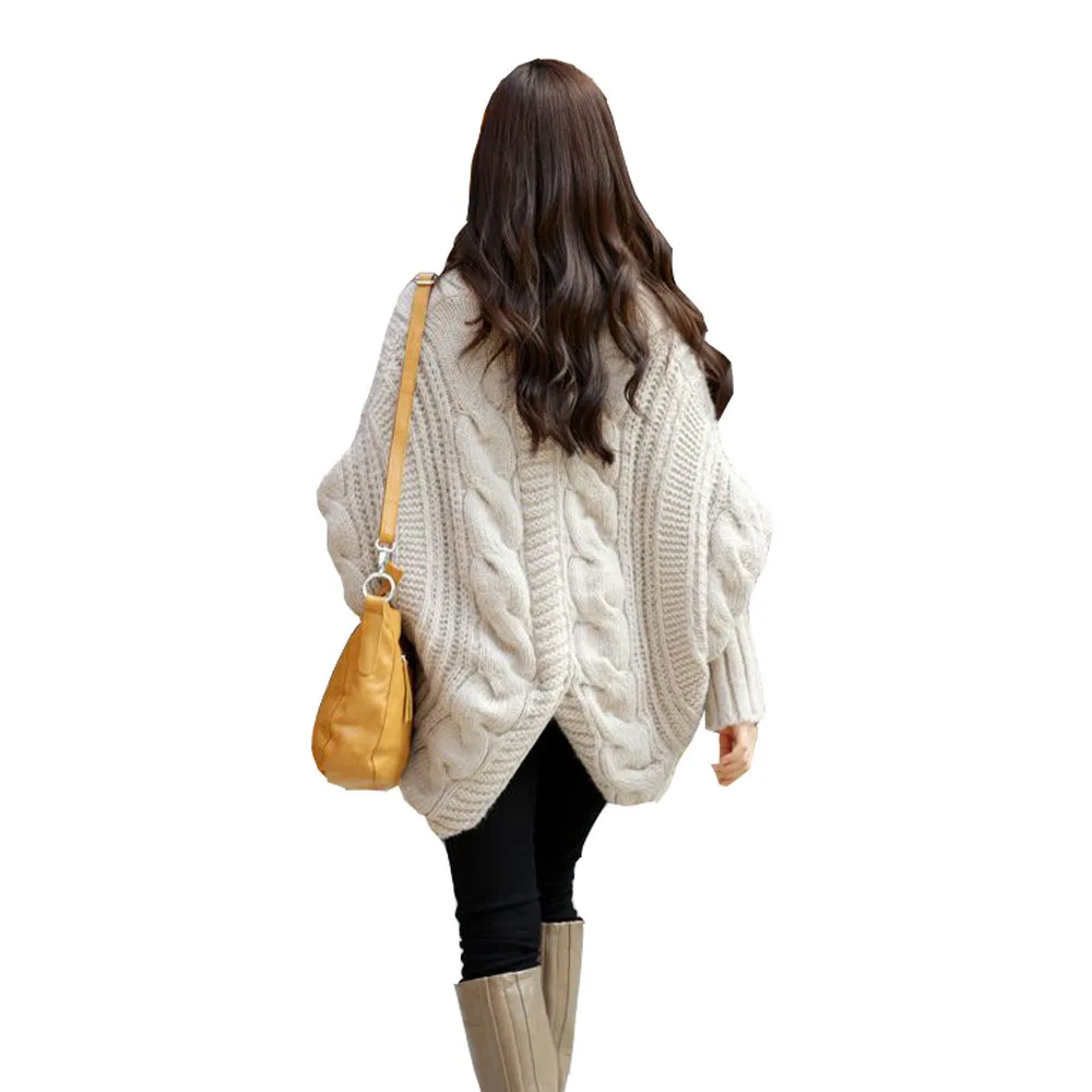 CHAMSGEND 2018 Fashion Women Sweater Coat Causal Style Cardigans Knitted Pockets Female Sweaters Solid 7 Colors Outwear Winter |