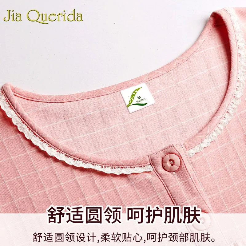 J &amp Q Женские Пижамы 2019 летние 100% хлопковые пижамы клетчатые шорты укороченные