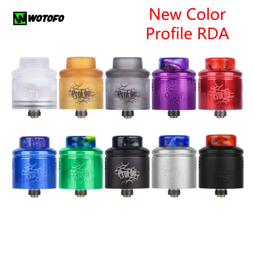 Wotofo профиль RDA атомайзер электронная сигарета 60 Вт для 510 коробка мод легко